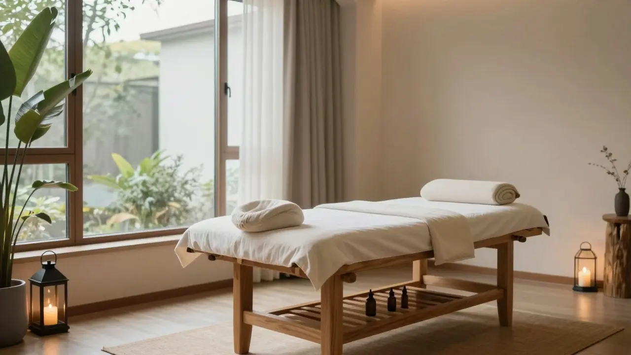 Luxusní wellness prostor kombinující fyzickou regeneraci a psychický klid.